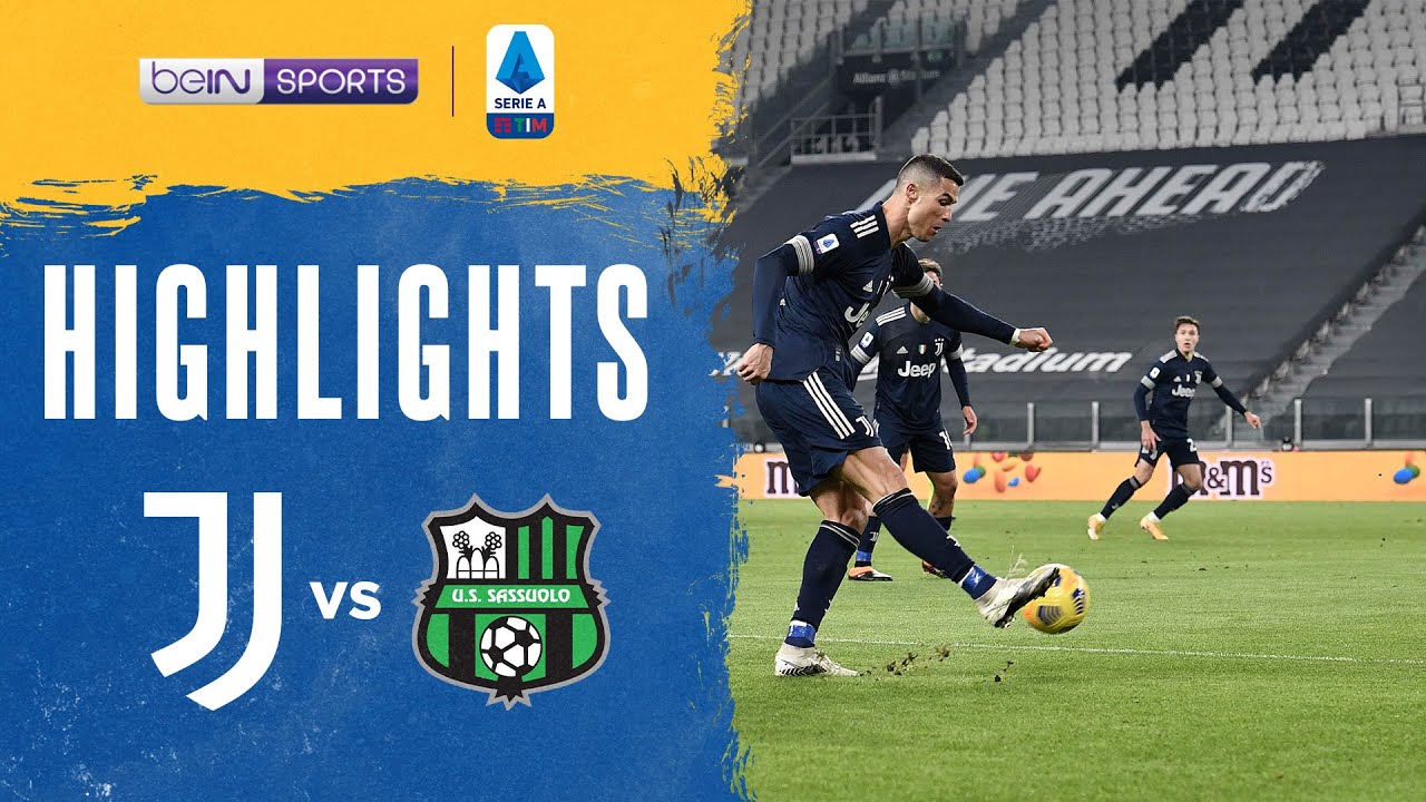 Juventus 3-1 Sassuolo | Serie A 20/21 Match Highlights