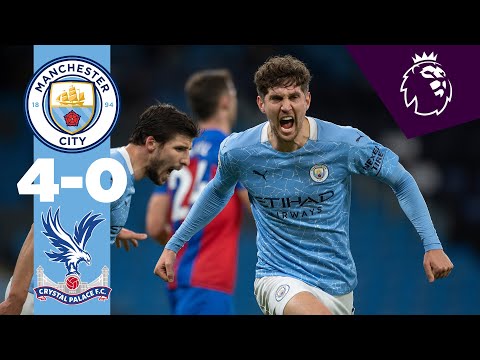 HIGHLIGHTS | CITY 4-0 CRYSTAL PALACE | STONES BAGS A BRACE