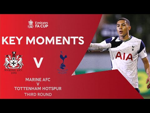 Marine v Tottenham Hotspur | Key Moments | Third Round | Emirates FA Cup 2020-21